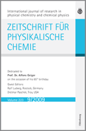 Z. Phys. Chem. 223, Issue 9 (2009)